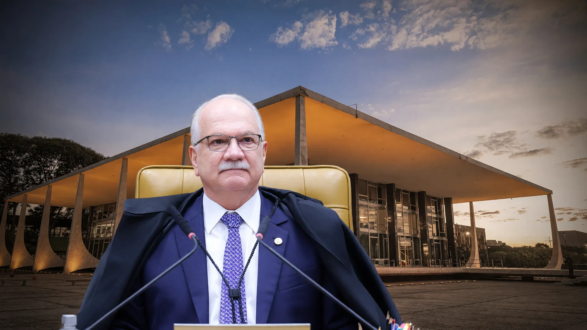 Ministro Edson Fachin no STF, autor das novas regras de distribuição do STF para impedir escolha de relator