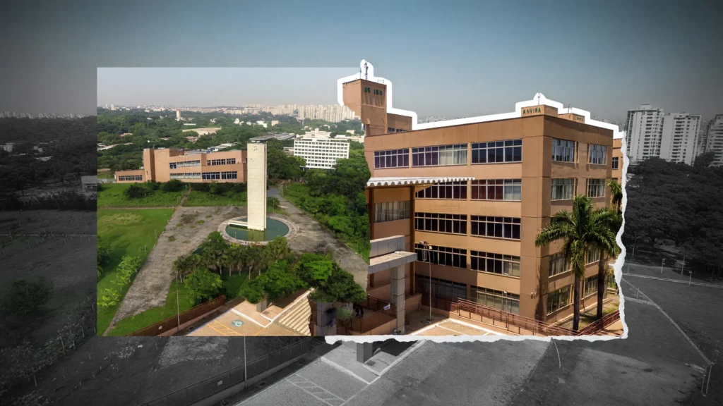 Sede da Anvisa em Brasília ao lado do campus da USP, ilustrando a vacina brasileira contra malária vivax