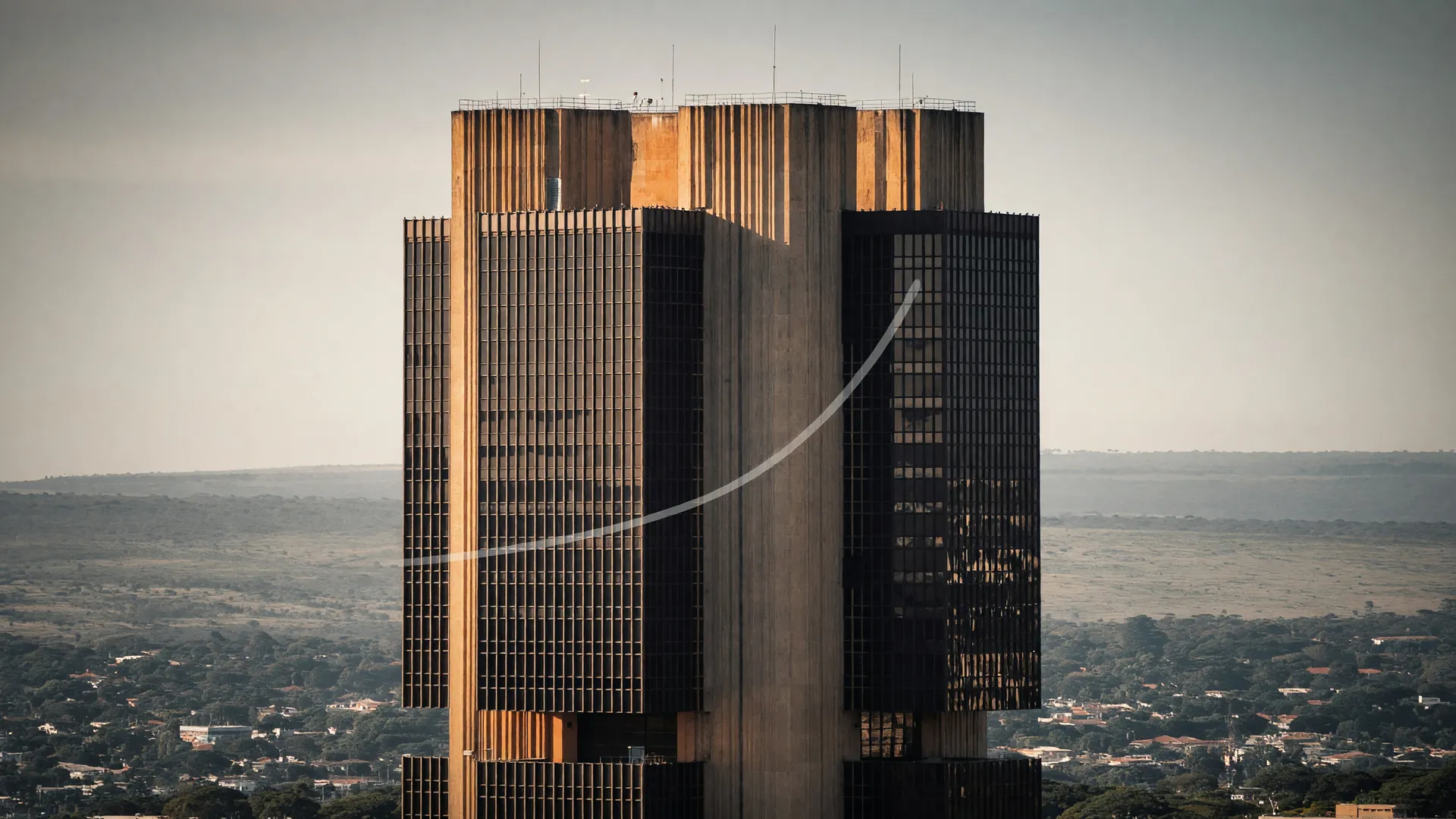 Sede do Banco Central em Brasília simboliza a valorização do real frente ao dólar